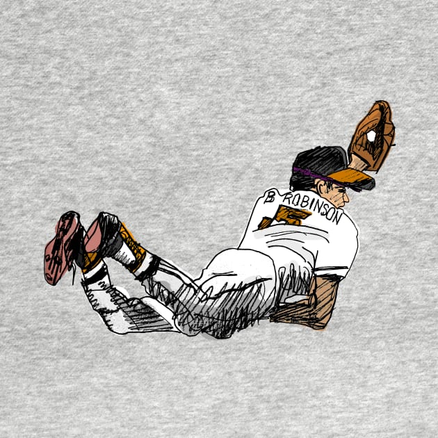 Brooks Robinson by SPINADELIC